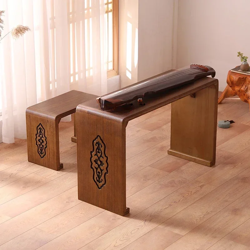 Столы и стулья Guqin резонансный стол для фортепиано китайский из массива дерева