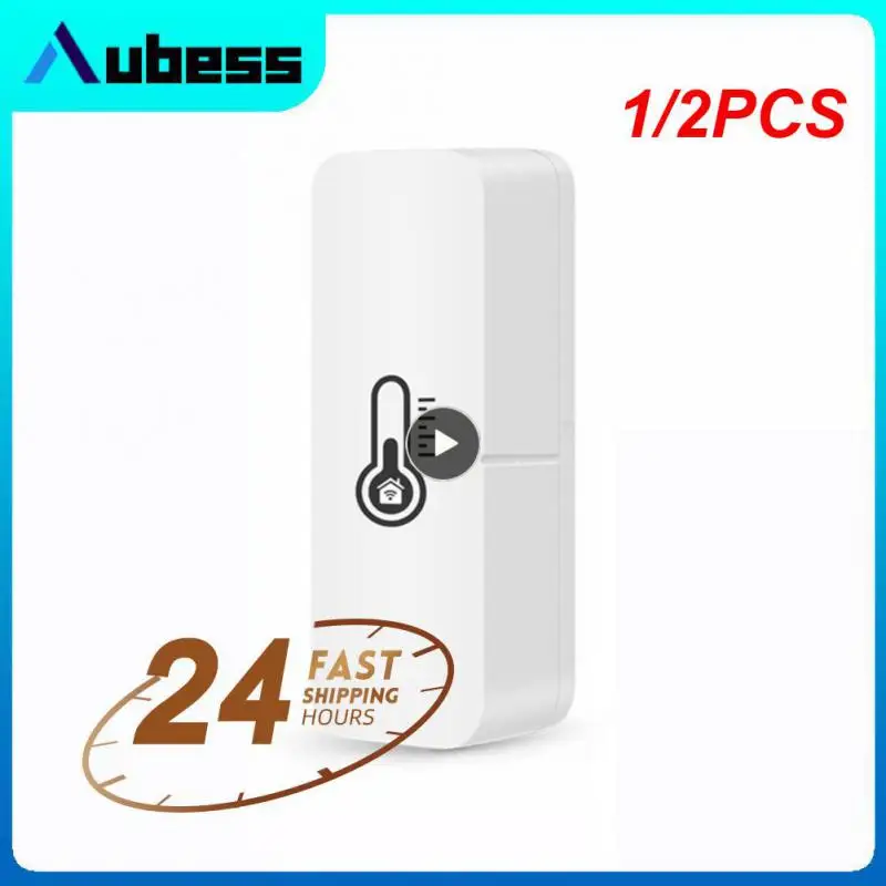 

Умный Wi-Fi датчик температуры и влажности Tuya Smart Wifi, 1/2 шт.