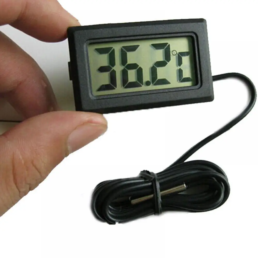 

Digital LCD Household Kitchen Thermometers Weather Station Outdoor Temperature Meter Refrigerator Fish Tank Water Thermometer