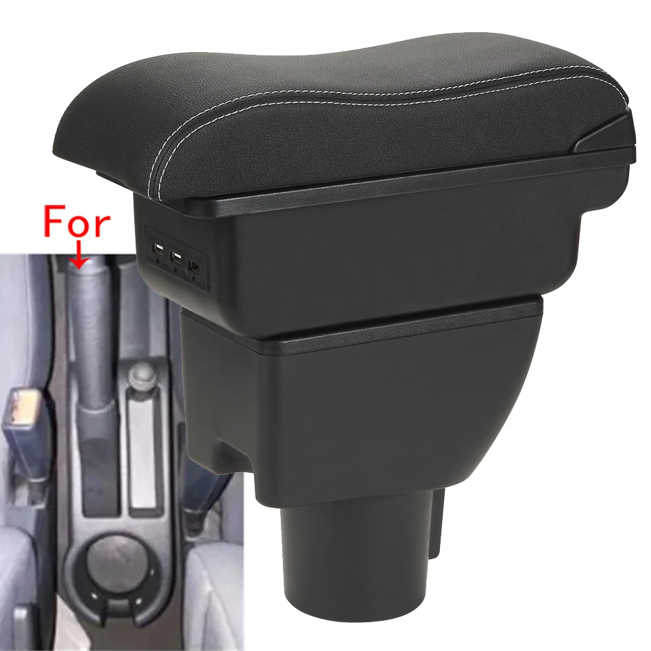 Кожаный Подлокотник Для Hyundai Getz С Изогнутой Поверхностью Автомобильный