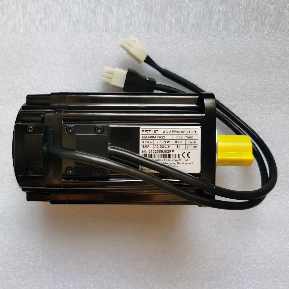 

EMJ-08APA22 servo motor 3000r/min 0.75kw motor