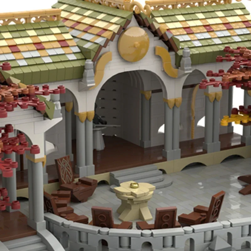 Конструктор Король колец Moc Модульные строительные блоки конструктор Совет