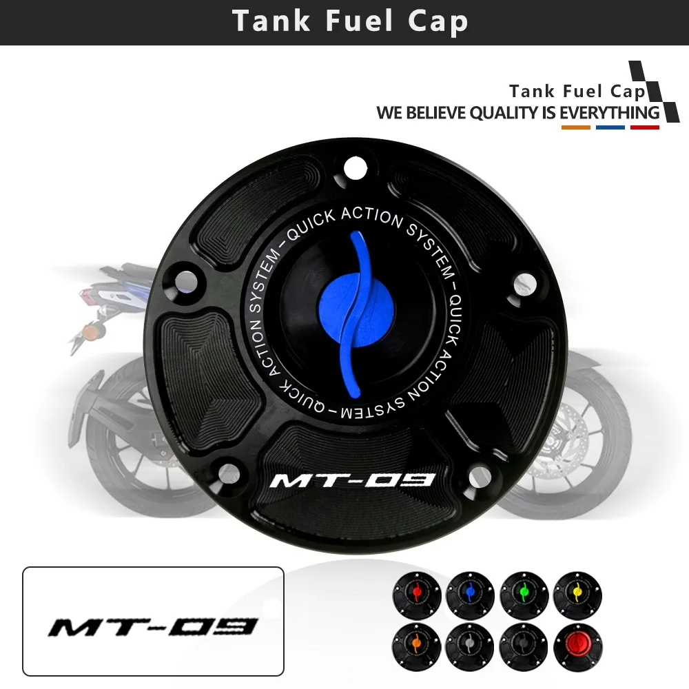 

Motorcycle Fuel Tank Cap For YAMAHA MT-07 MT-09 MT-01 MT-10 FZ6 FZ8 FZR FZS 600 FAZER R1 R1M R3 R6 Accessories Gas Tank Cover