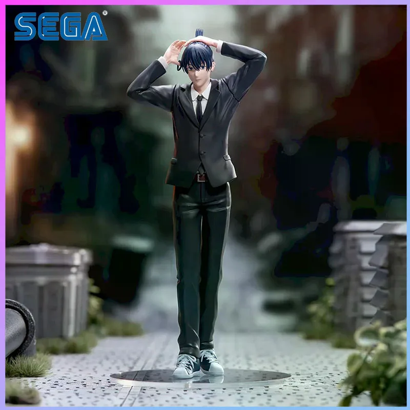 Фото SEGA HPM Chainsaw Man Reze Arc Hayakawa Aki: Оригинальный гаражный набор для сборки фигурки, подарки, игрушки, модель, украшение, коллекционные игрушки №2