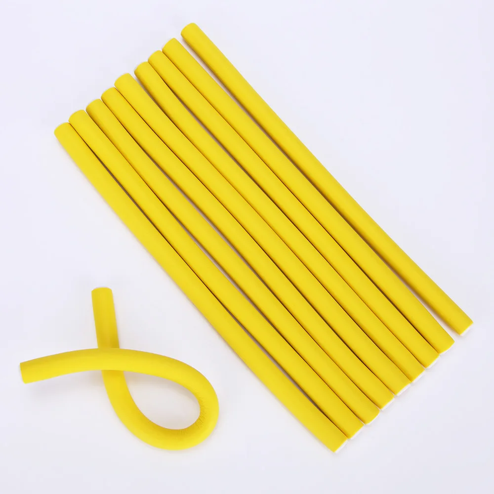 

10 шт., универсальные резиновые щипцы для завивки волос