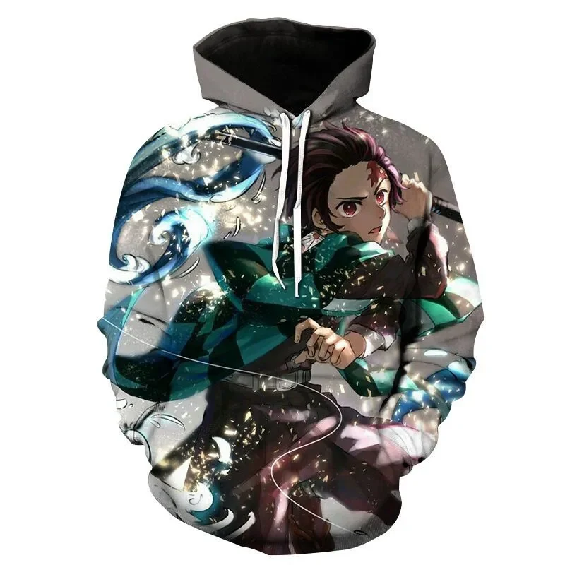 

2023 Autumn/Winter New Japanese Anime Devon Layer Hoodie 3D Men's and Women's Pullover Super Dalian Hoodie