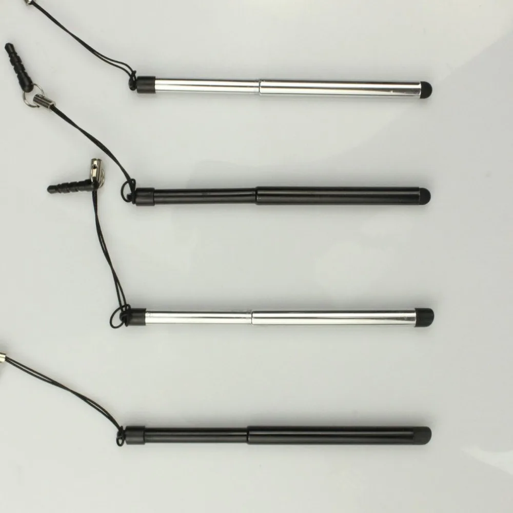 

Retractable Universal Touch Screen Pen Capacitive Stylus Pen For Smart Phone Tablet For iPad Point Round Thin Tip For iPhone