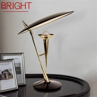 bright postmodern table lamp creative classical led vintage desk light fashion for home living room bedroom study decor
