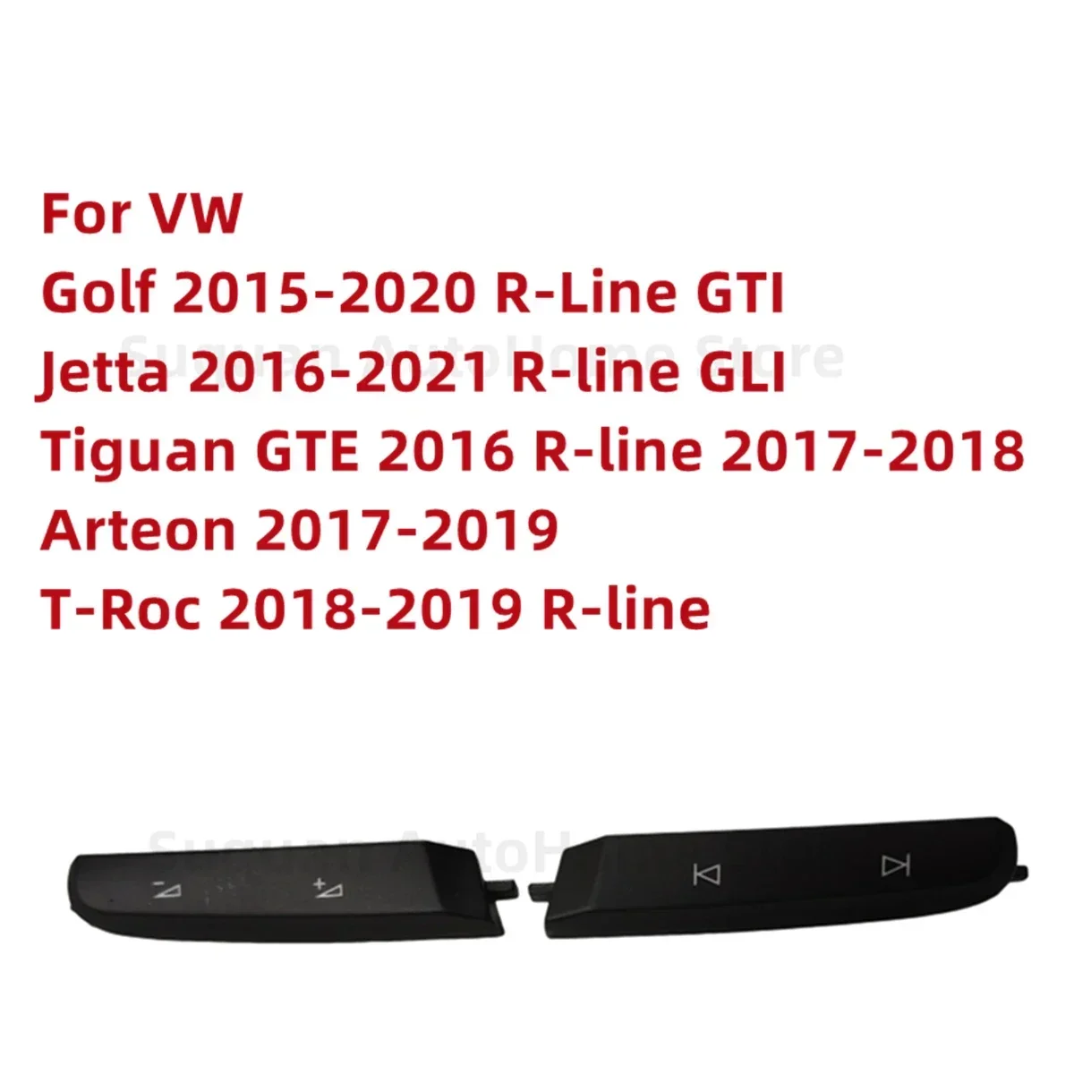 1 шт. Многофункциональная крышка на руль для VW Golf 7 5 Tiguan Jetta Arteon R-Line GTI GLI GTE 5G0959442AE