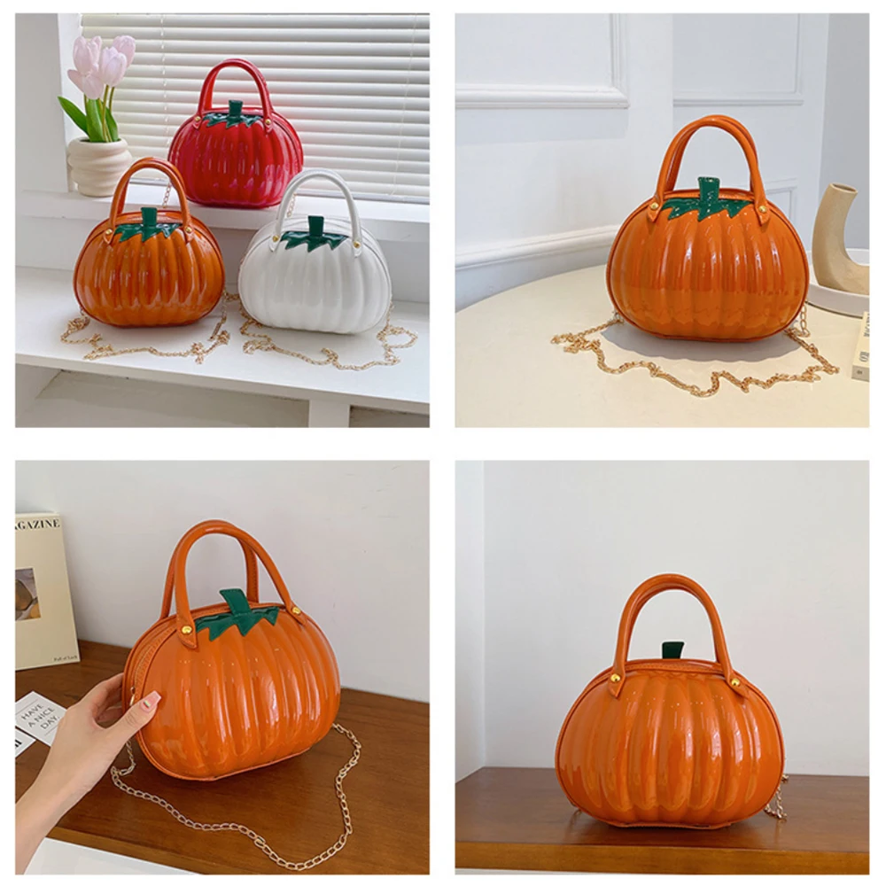Сумки через плечо в виде тыквы на Хэллоуин для женщин сумка с милым призраком