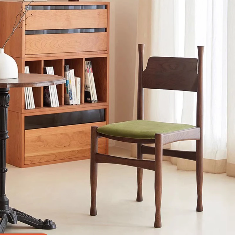 

Средневековый стул из массива дерева, французское роскошное Ретро обеденное кресло, дизайнерское стул для туалета, для ресторана, для отдыха, домашнее кресло