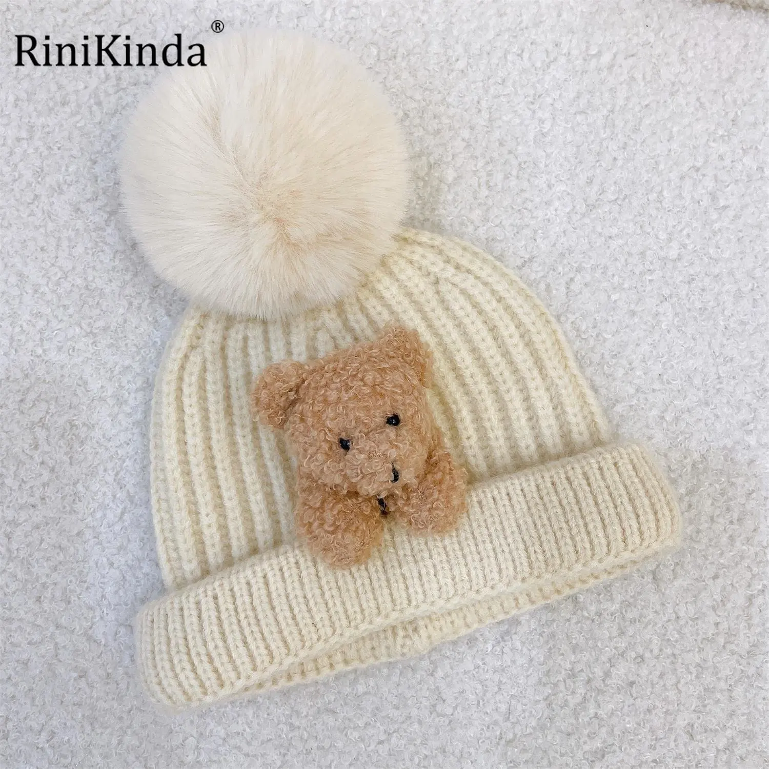 

Мягкие хлопковые детские шапки rinikind, детская шапка, зимняя детская шапка с помпоном, теплая вязаная шапочка для мальчиков
