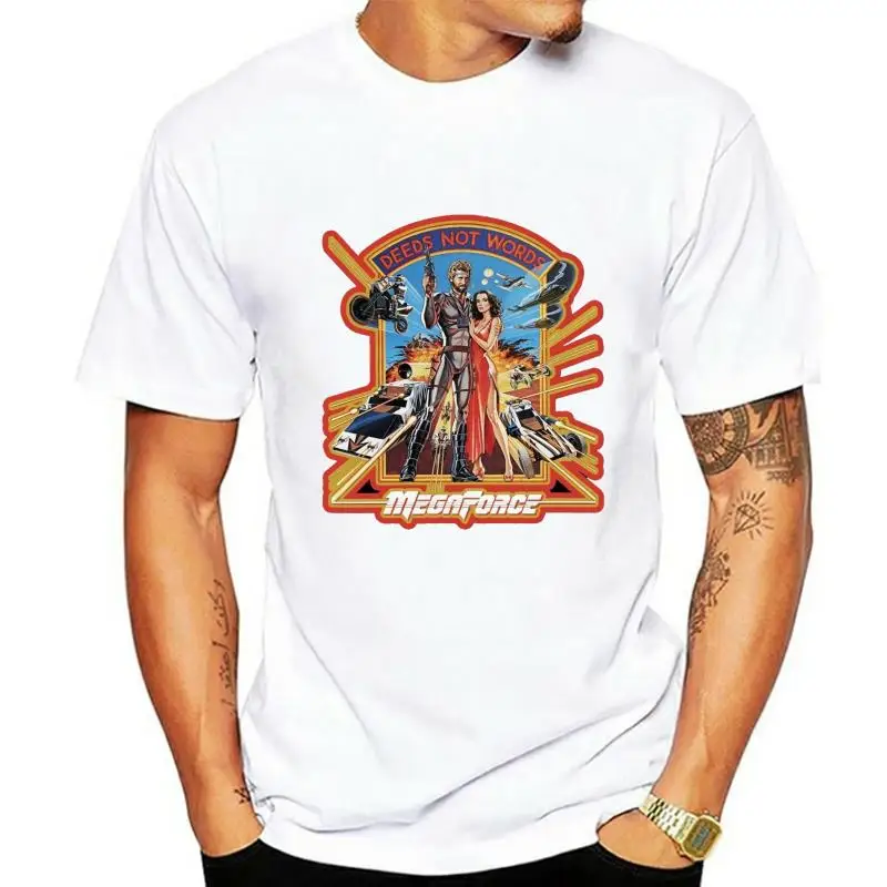 

80 научная фантастика, классический постер MegaForce, художественная футболка на заказ любого размера, любого цвета