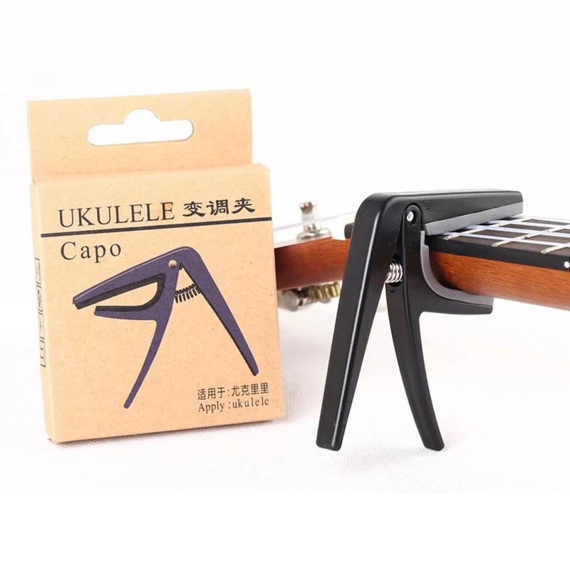 Professional Ukulele Capo 4 Strings Hawaii Guitar Capos Single-Handed Quick Replacement Change Guitar Parts & Accessories