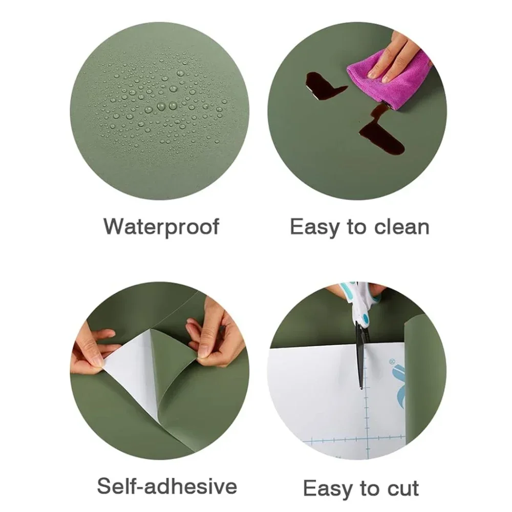 Виниловые обои в современном стиле самоклеящиеся водонепроницаемые