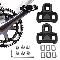 bicycle cleats set three hole road cleats anti slip replacement bike cleats set three hole bicycle cleats for mens and womens
