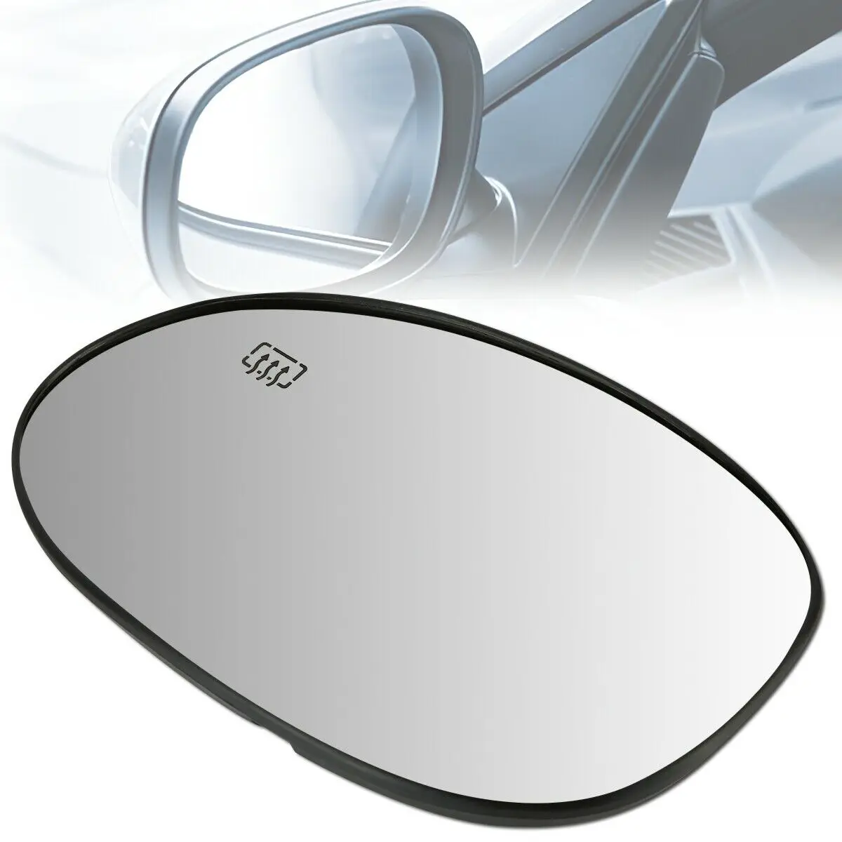 

For 01-05 Chrysler PT Cruiser OE Style Left Mirror Glass Lens w/Heat 5018301AA