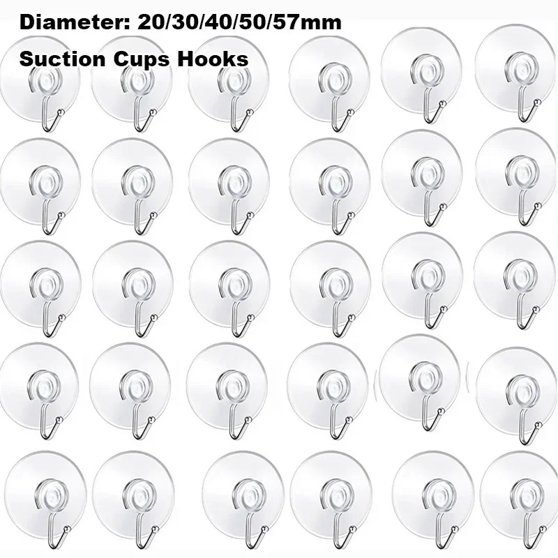 

Крючки на присоске 20/30/40/50/57 мм
