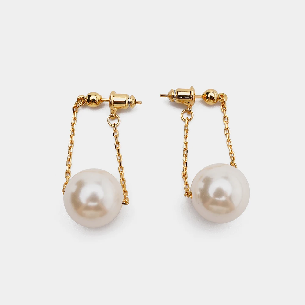 JBJD модная цепочка, жемчужная подвеска, женская, свадебный подарок