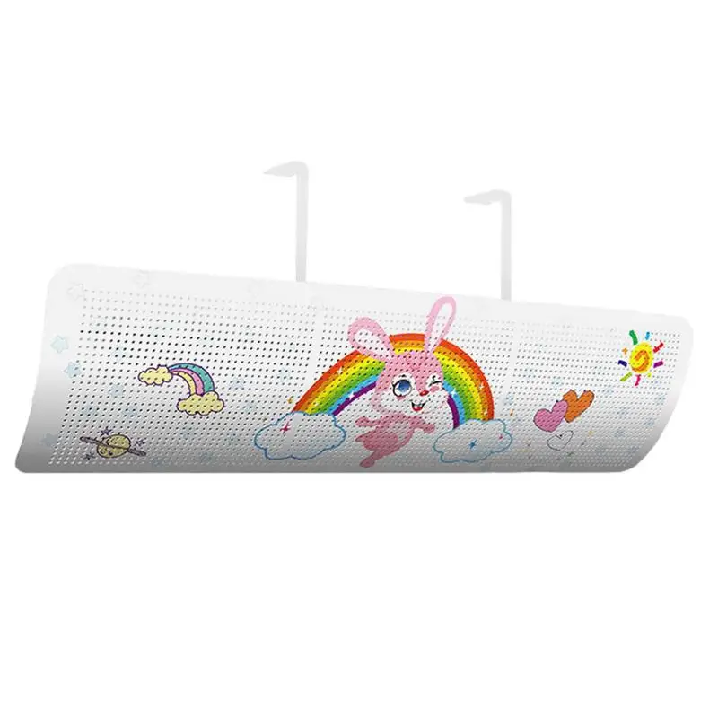 

Дефлектор воздуха для кондиционера, регулируемая перегородка с воздушным охлаждением, дефлекторы для вентиляции, защита от прямого воздействия, перегородка настенная для ветрового стекла