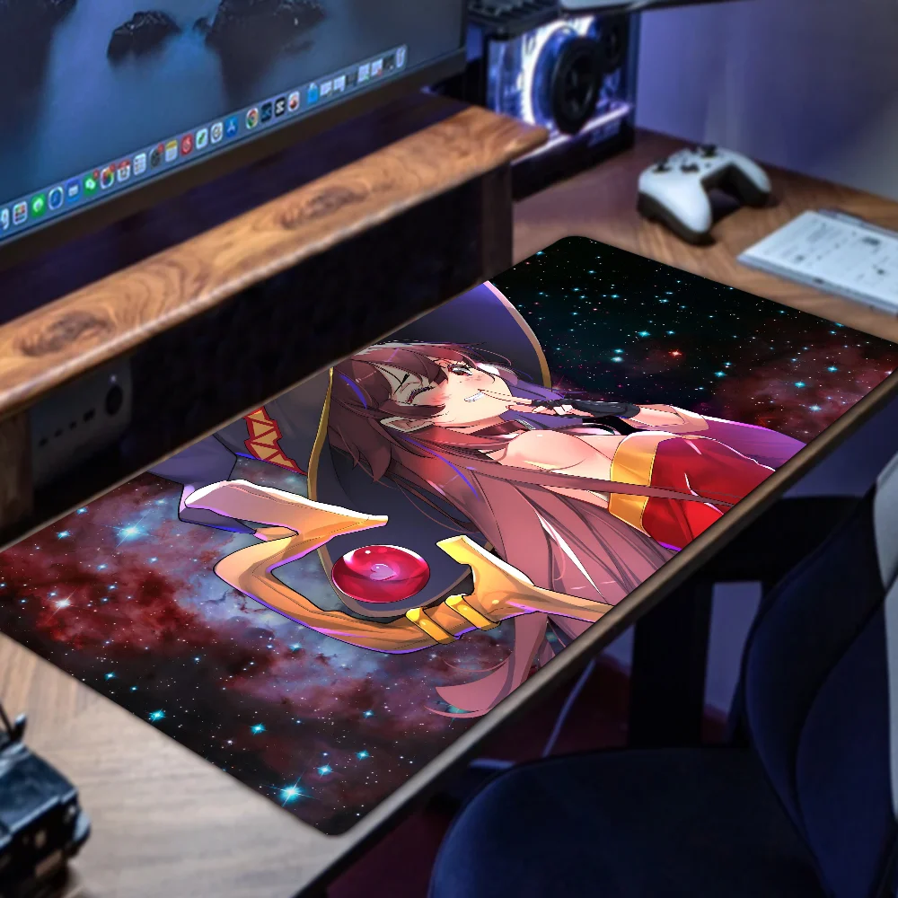Аниме девушка M-Megumin K-KonoSuba коврик для мыши настольный с ковриком игровые