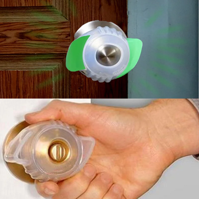 Светящиеся круглые детские защитные перчатки для дверных ручек