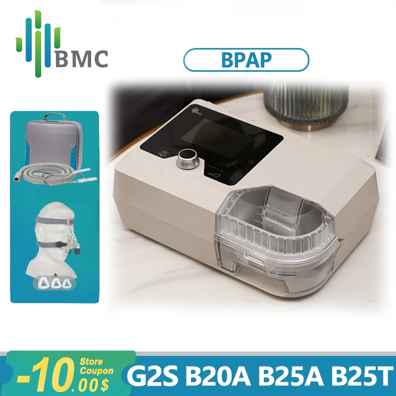 

Сипап BMC G2S BPAP B20A/B20T/B25T, Новое поступление, сипап, двухуровневый сипап для храпа, апноэ во сне, COPD, анти-тяжело дышащий, Полнолицевая маска