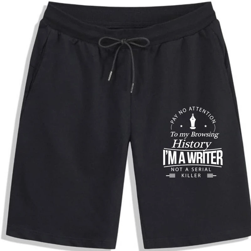

Мужские шорты для отдыха I'm A Writer Not A Serial Killer Writers Gift men, модные летние шорты для отдыха