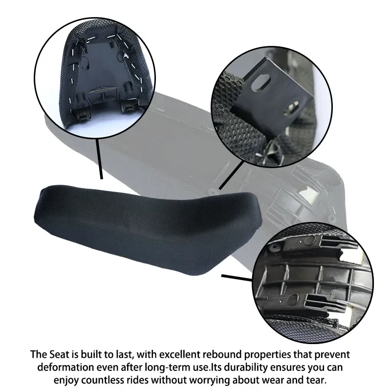 LESQUE Подушка для сиденья велосипеда Dirt Pit удобная подушка из черного пенопласта