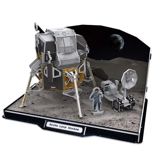 

Cubic Fun 3D 104 Piece Jigsaw Puzzle Apollo Lunar Module