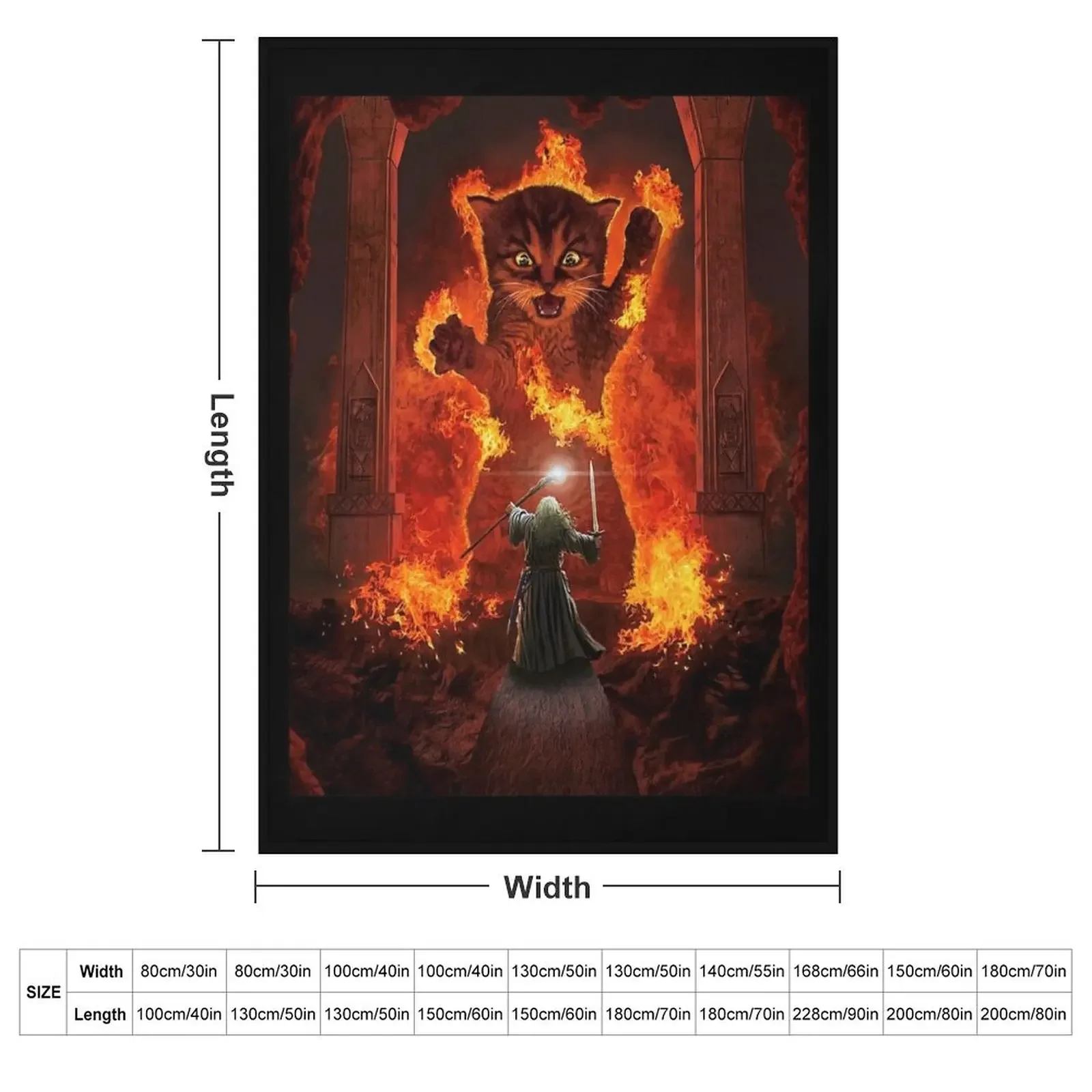 Рубашка с котом Balrog футболка одеяло винтажные движущиеся одеяла