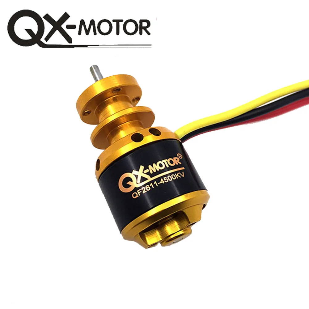 

QX-MOTOR DIY Drone Parts QF2611 4500kv 3300/3500/4000/4600/5000kv 3S Brushless Motor For RC Airplane 64mm Ducted Fan Jet EDF