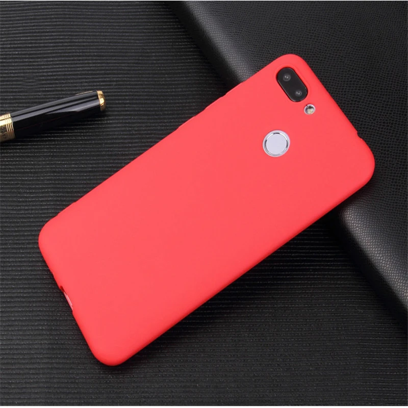 Ультратонкий матовый силиконовый чехол из ТПУ Xiaomi Mi 8 lite для Xiaomi Mi 8 lite, силиконовый матовый чехол (art.: 3920b75fa99e1) - 3920b75fa99e1