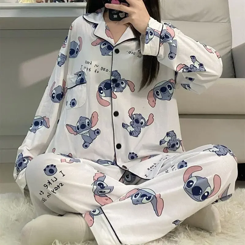 Милая весенне-осенняя верхняя одежда с героями мультфильмов Диснея Лило и Стич