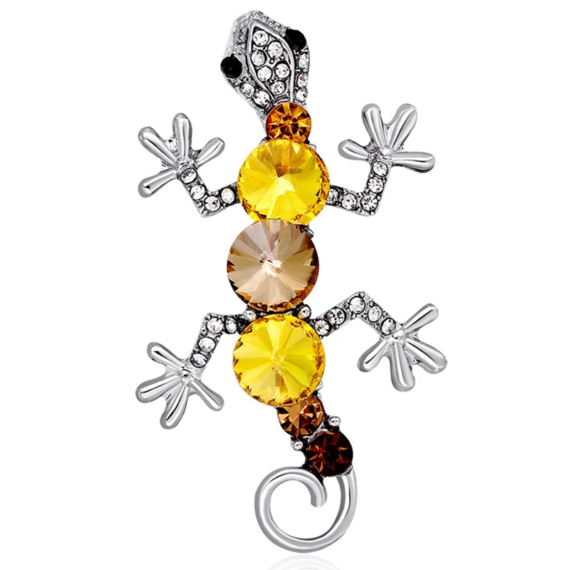 

Женская Брошь в виде ящерицы, из металлического сплава