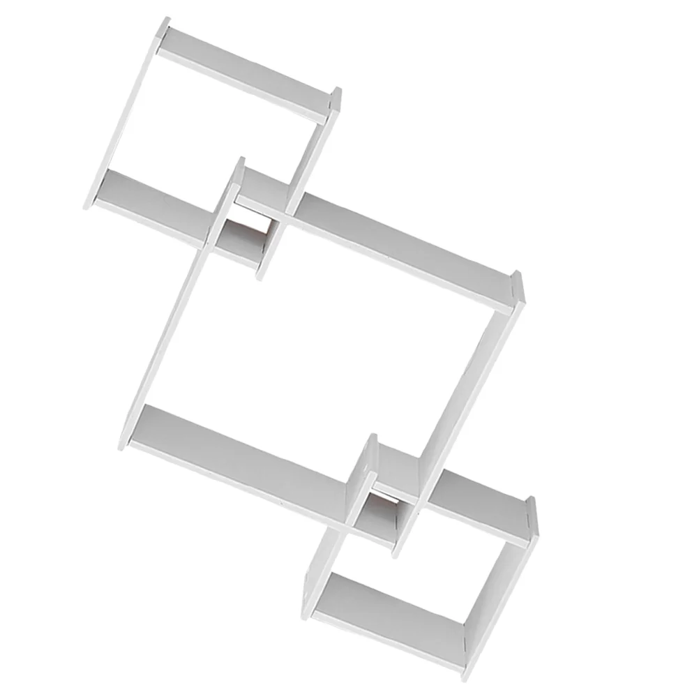 

Simple Living Room Storage Rack Hanging Shelves Wall Storage Holder Fashion Home Rack