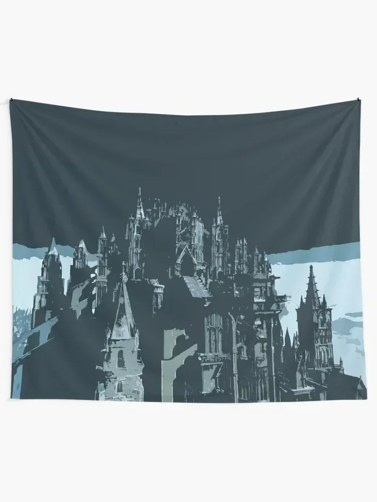 Anor Londo Собор древних кругов гобелен грибное украшение для домашнего декора