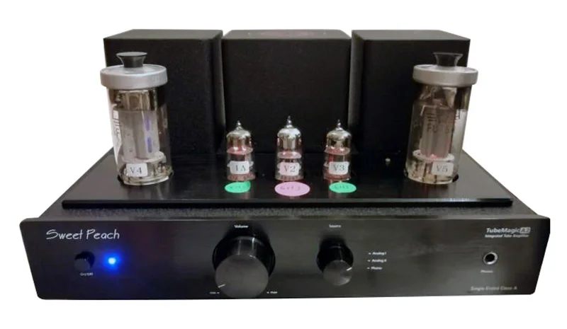 

XiangSheng Sweet Peach SP-FU50 Tube Amplifier HIFI EXQUIS FU50 Signal-ended MM Phono Stage Headphone output SPFU50