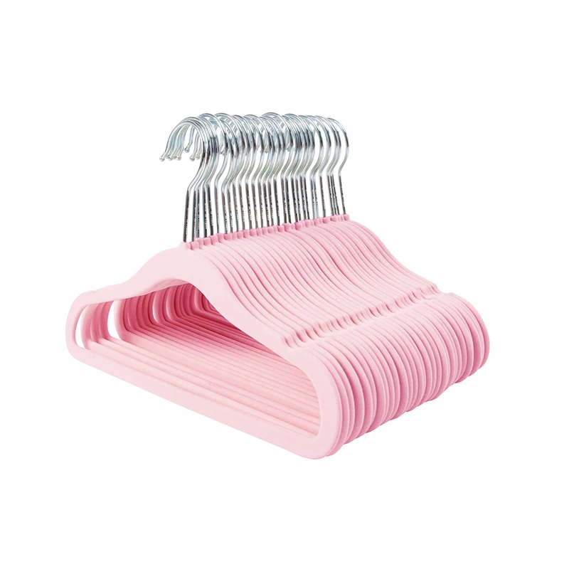 10 упаковок нескользящие бархатные детские вешалки вешалка для одежды крючок