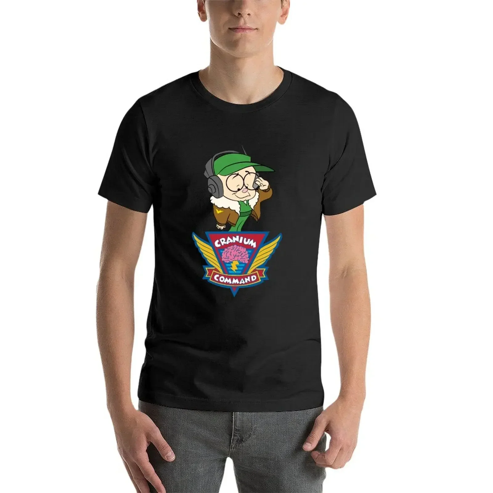 Фото Cranium Command Logo Buzzy T-Shirt football t shirt oversized t shirt t shirts for men pack №3