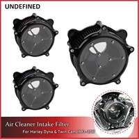 motorcycle clarity air cleaner intake filter aluminum for harley twin cam dyna fxr 1993 2017 softail fat boy touring road king