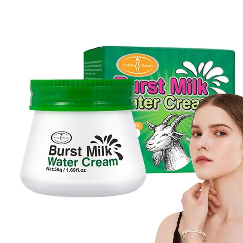 

Extract Moisturizing Goat Milk Cream Repair Dry Skin Brighten Moisturizing Anti-cracking Soothing Cream For Face Skin Care