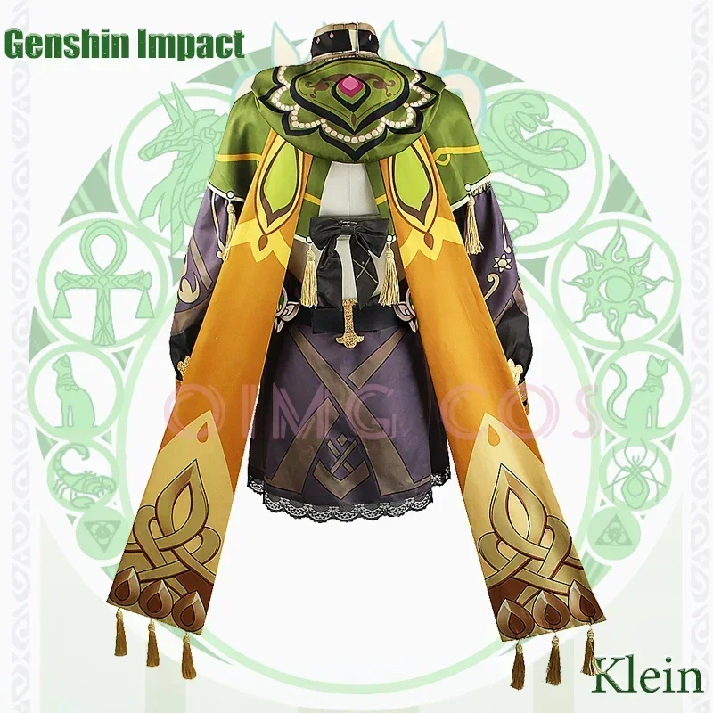 Костюм для косплея Genshin Impact Collei Карнавальная униформа взрослых костюмы Хэллоуина