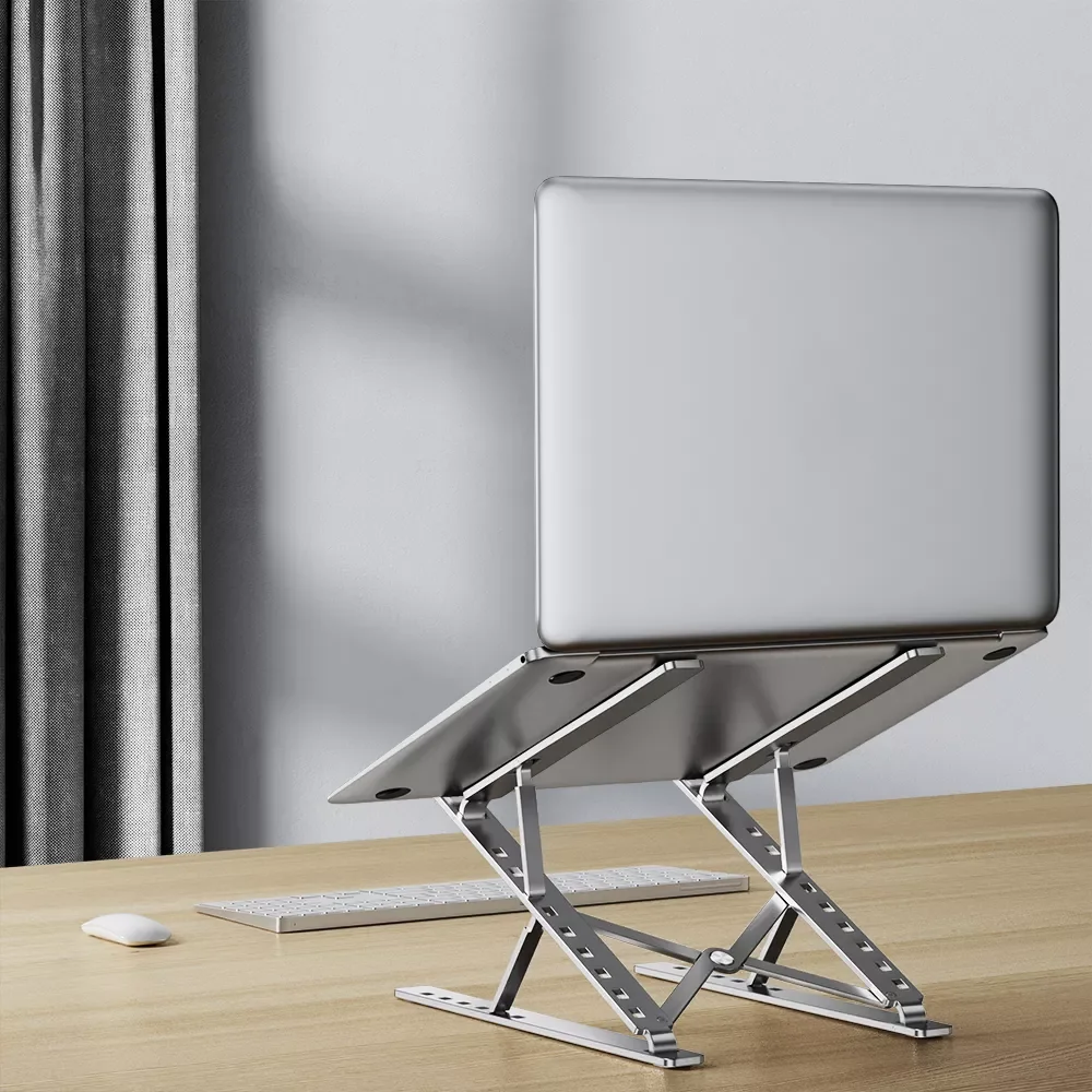 

Portable Laptop Stand Aluminum Notebook Support Computer Accessories Bracket Macbook Air Pro Holder Foldable Lap Top Base For Pc
