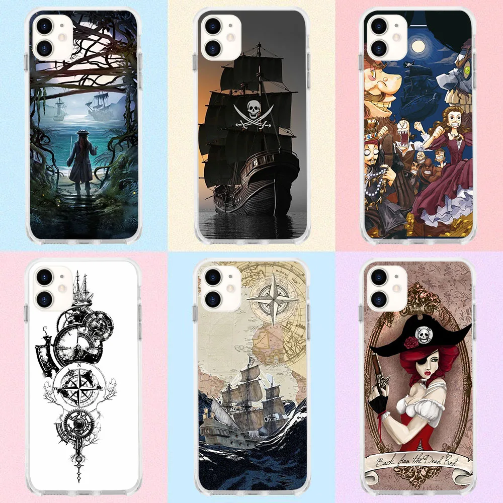 IT-54 Пираты Карибского моря мягкая фотосессия для OPPO VIVO Reno A17k A77s A78 Findx5 8 8t Y35 Y22s Y16 Y02s