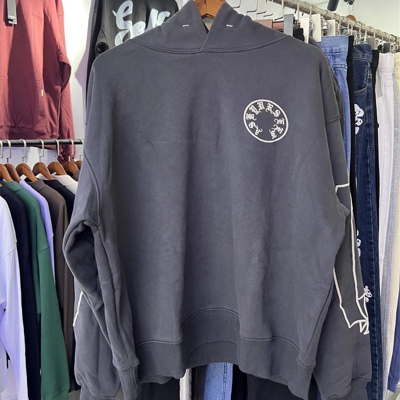 Толстовка ASKYURSELF для мужчин и женщин винтажный свободный худи с начесом надписью