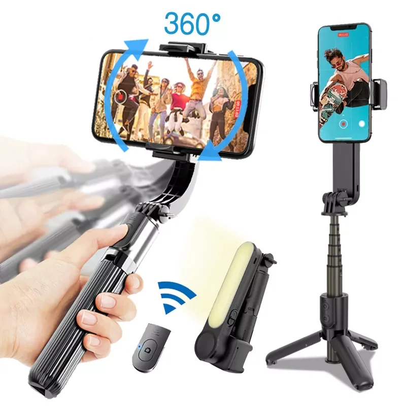 

Gimbal Estabilizador Celular Selfie Stick Stabilisateur Smartphone Baseus Handheld Action Kameralar Bluetooth Tripod Gymbal Pau