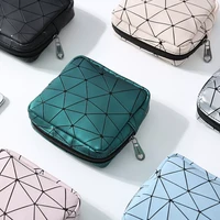 2022multi function travel small square bag make up bag fashion diamond makeup bag cosmetics storage box waterproof womens colle