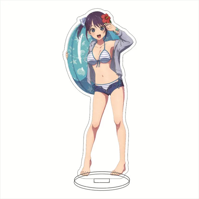 Kanojo mo Kanojo statuette in acrilico 6