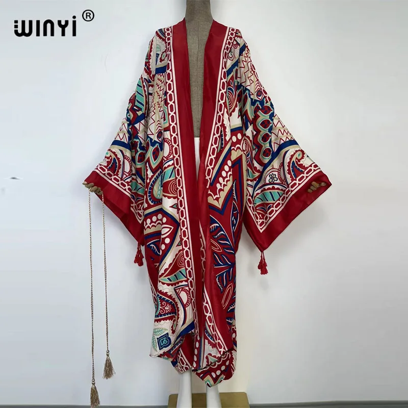 WINYI 2022 Модный летний женский кардиган Стич коктейль Элегантный пикантный Бохо